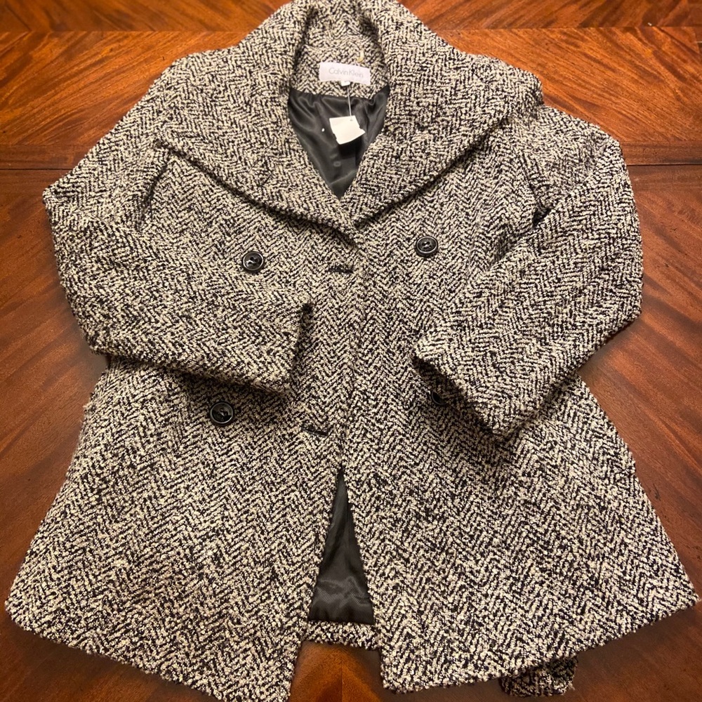 Calvin Klein Wool Peacoat